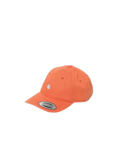 Carhartt Madison Logo Cap In Orange