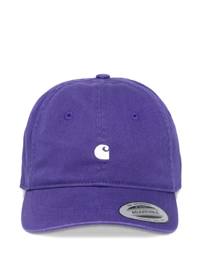 Carhartt Madison Logo Hat Cap In Purple