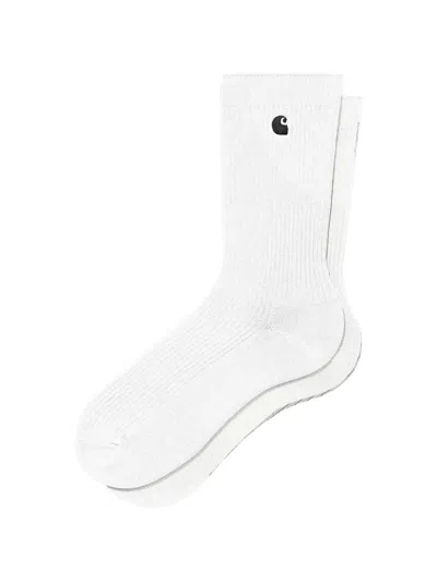 Carhartt Madison Logo Socks (set Of Two) In White