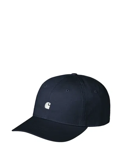 Carhartt Madison Logo-embroidered Cap In Blue