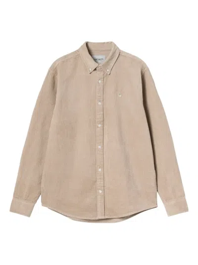 Carhartt Madison Long-sleeve Shirt In Neutral