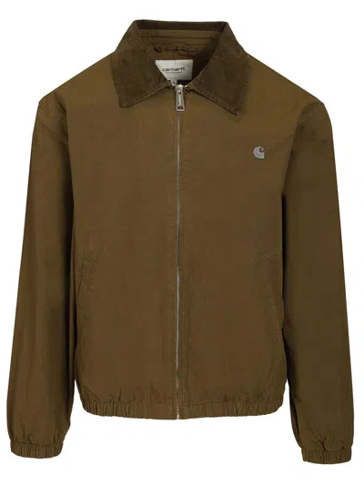 Carhartt Madison Ripstop Jacket Jackets Beige In Brown