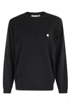 Carhartt Black Cotton Madison Sweater In Black