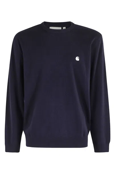 Carhartt Madison Sweater In Blue