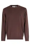 Carhartt Work In Progress Madison Lambswool Blend Sweater In Brown