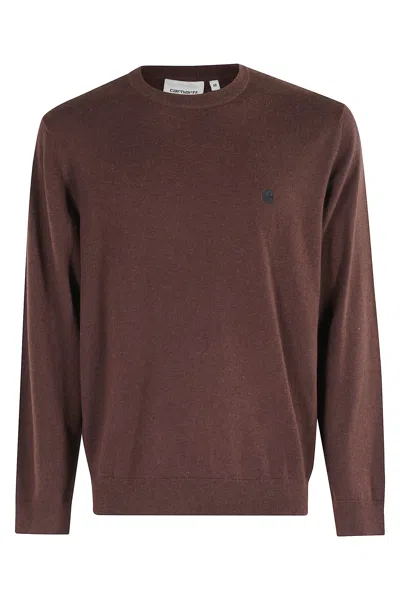 Carhartt Madison Sweater In Brown