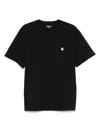 Carhartt Short-sleeved T-shirt In Black