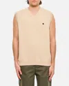 Carhartt Sand Cotton Madison Vest Sweater In Beige