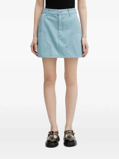 Carhartt Maeve Double Knee Mini Skirt In Blue