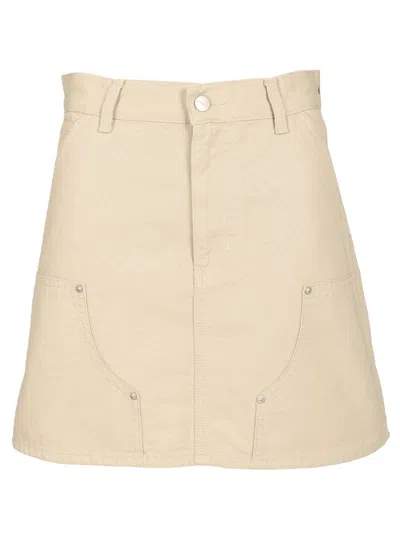 Carhartt Maeve Double Knee Skirt In Neutral