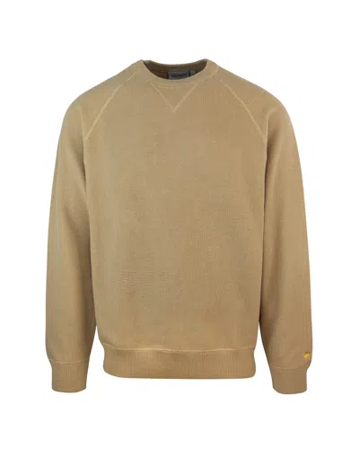 CARHARTT MAGLIA CHASE DUSTY H BROWN