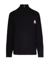 Carhartt Detroit Half Zip Acrylic Blend Sweater In Black