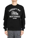 Carhartt Main Basics Crewneck Sweatshirt In Black