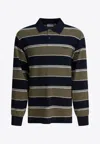 Carhartt Malone Long-sleeved Rugby Polo T-shirt In Animal Print