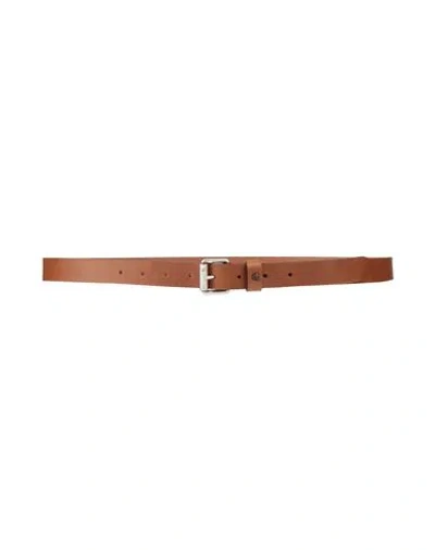 Carhartt Man Belt Brown Size 38 Leather