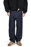 Carhartt Man Black Jeans In Black