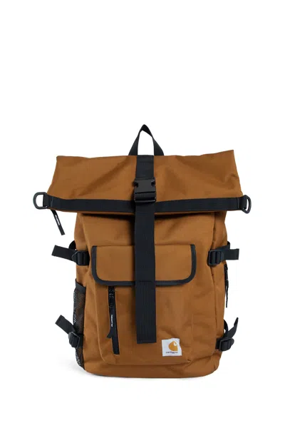 Carhartt Man Brown Backpacks & Travel Bags