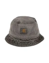 Carhartt Man Hat Grey Size M/l Cotton In Grey
