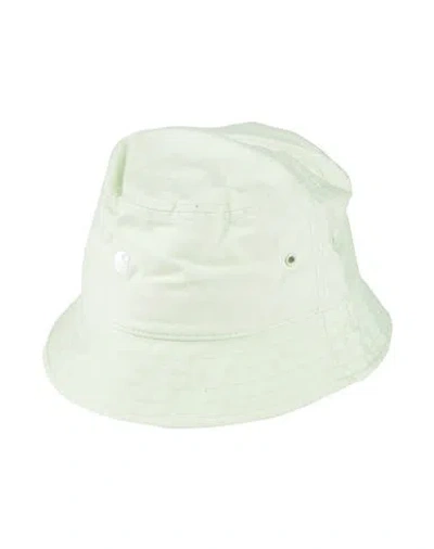 Carhartt Man Hat Light Green Size M/l Cotton In Brown