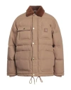 Carhartt Man Jacket Camel Size L Cotton
