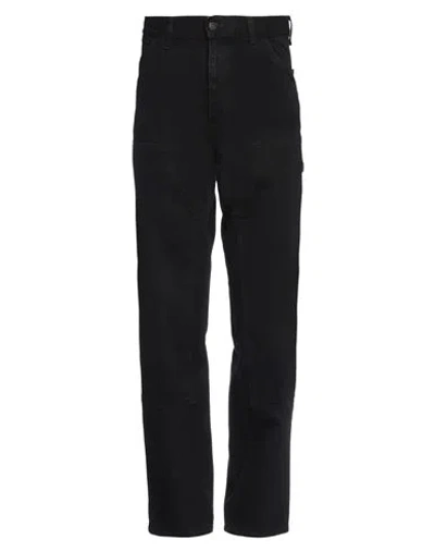 Carhartt Man Pants Black Size 36w-32l Organic Cotton