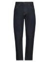 Carhartt Man Jeans Blue Size 34 Organic Cotton In Blue
