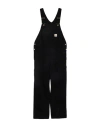 Carhartt Logo-patch Bib Overall In Black