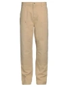 Carhartt Man Pants Beige Size 33w-34l Organic Cotton