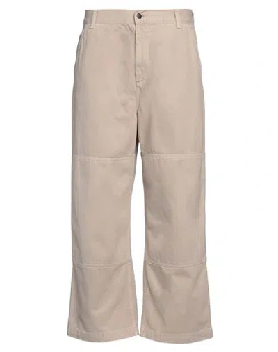 Carhartt Man Pants Beige Size 34 Cotton