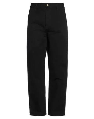 Carhartt Man Pants Black Size 34w-32l Organic Cotton