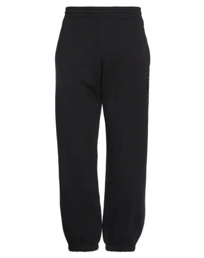 Carhartt Man Pants Black Size L Cotton, Polyester In Black