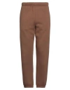 Carhartt Man Pants Brown Size S Cotton, Polyester