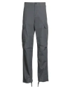 Carhartt Man Pants Charcoal Size 29w-32l Cotton In Gray