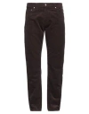 Carhartt Man Pants Dark Brown Size 29w-32l Cotton