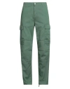 Carhartt Man Pants Green Size 32w-32l Organic Cotton In Green