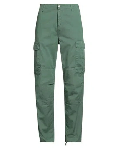 Carhartt Man Pants Green Size 32w-32l Organic Cotton