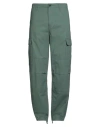 Carhartt Man Pants Green Size 34w-32l Cotton In Gray