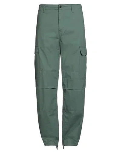 Carhartt Man Pants Green Size 34w-32l Cotton