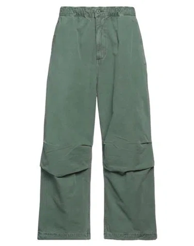 Carhartt Man Pants Green Size Xs Cotton