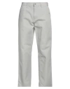 Carhartt Man Pants Grey Size 33w-32l Organic Cotton