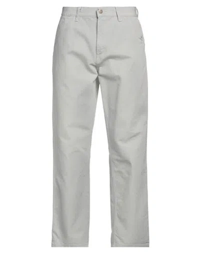 Carhartt Man Pants Grey Size 33w-32l Organic Cotton