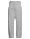 Carhartt Man Pants Grey Size 33w-32l Organic Cotton In Gray