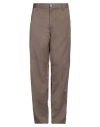 Carhartt Man Pants Khaki Size 28w-32l Polyester, Cotton In Beige