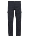 Carhartt Man Pants Midnight Blue Size 34w-30l Cotton
