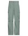 Carhartt Man Pants Sage Green Size 29 Cotton In Sage Green