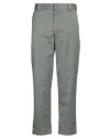 Carhartt Man Pants Sage Green Size 28w-30l Polyester, Cotton In Sage Green