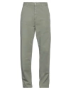 Carhartt Man Pants Military Green Size 31w-32l Cotton