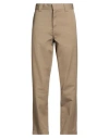 Carhartt Man Pants Sand Size 33w-32l Polyester, Cotton In Brown