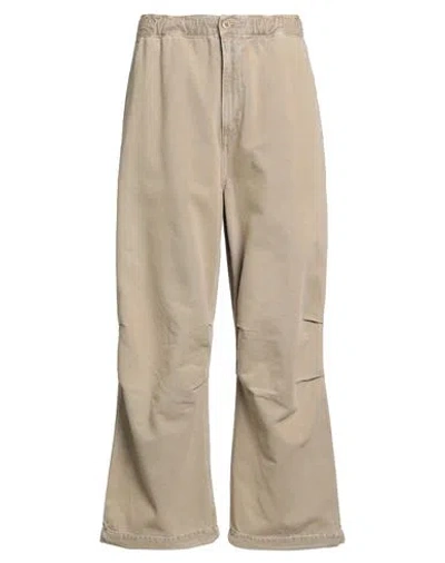 Carhartt Man Pants Sand Size S Cotton