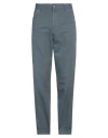 Carhartt Man Pants Slate Blue Size 28w-32l Organic Cotton In Green